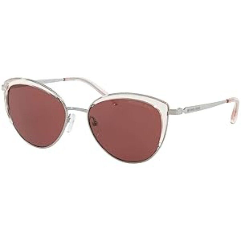Michael Kors Sunglasses MK1046-115376 Key Biscayne Silver New - Picture 10 of 10
